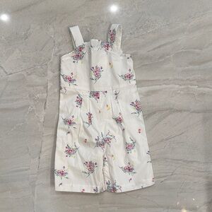Janie and Jack Cream Floral Blouse